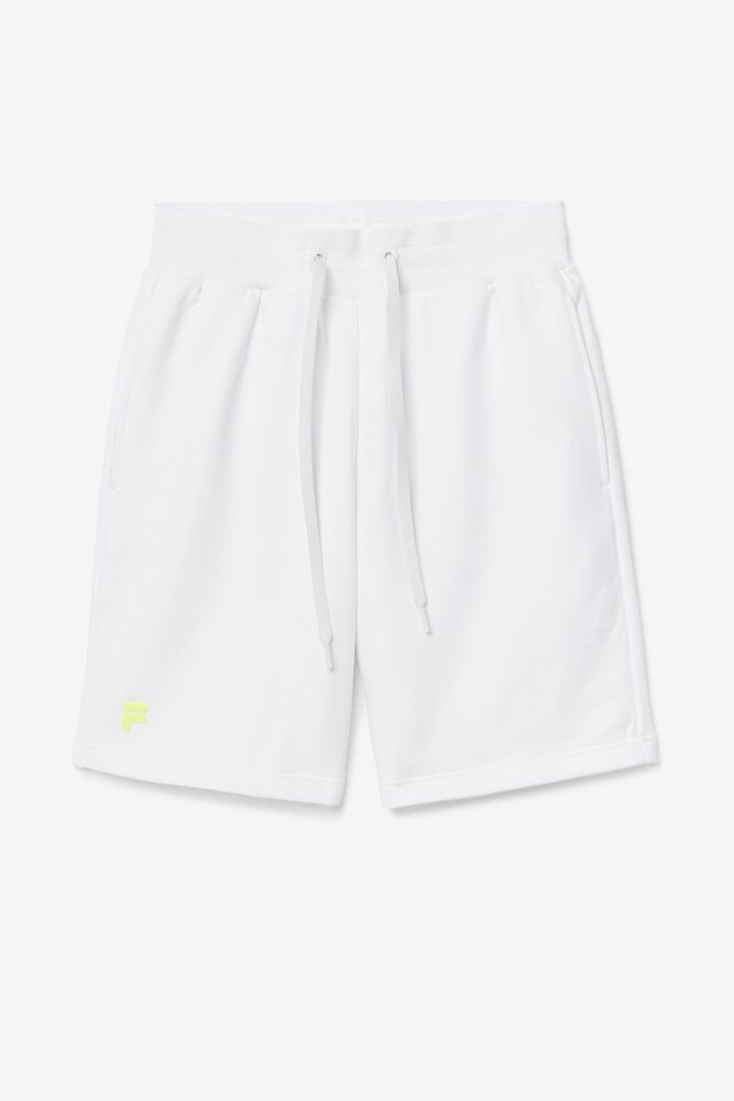 Fila Shorts Mens White - Taylor - Philippines 1043765-NT